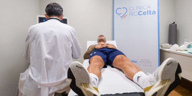 Los jugadores del Celta se someten a las pruebas médicas de pretemporada