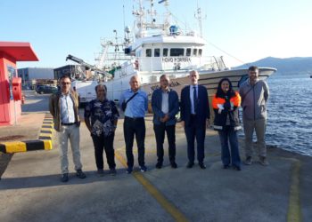 El puerto de Vigo recibe la visita de una delegación del gobierno de Indonesia