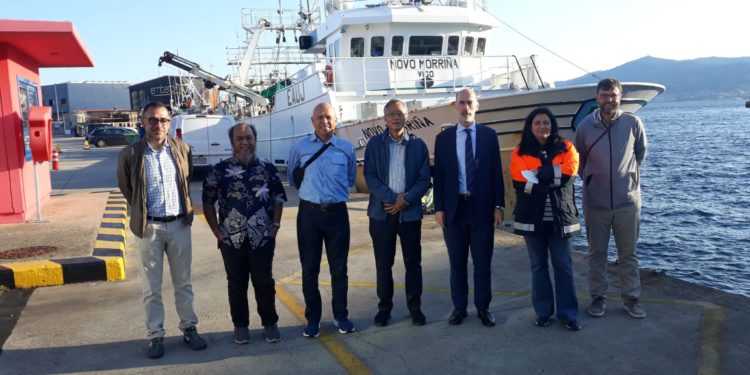 El puerto de Vigo recibe la visita de una delegación del gobierno de Indonesia