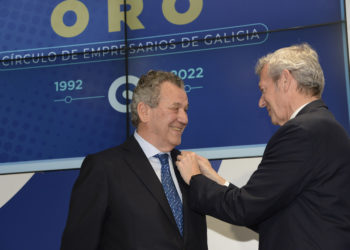 Jaime Borrás Sanjurjo recibe la Medalla de Oro del Círculo de Empresarios de Galicia