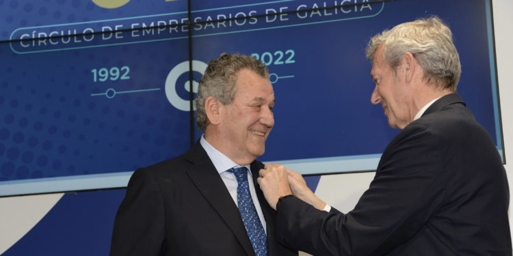 Jaime Borrás Sanjurjo recibe la Medalla de Oro del Círculo de Empresarios de Galicia