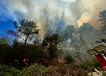 Portugal combate varios incendios en el Minho en el primer día de alerta por la ola de calor