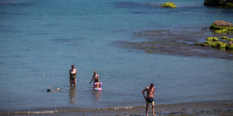 El agua en las Rías Baixas, a diferencia del Mediterráneo, se mantiene a 15 grados
