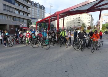 Bicicletada por Vigo para celebrar a Semana Europea da Mobilidade