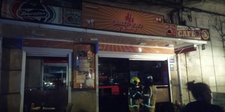 Incendio en una conocida cafetería del centro de Vigo
