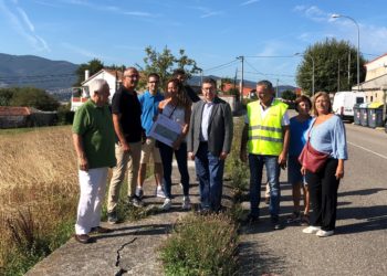 Nigrán inicia a humanización da antiga estrada autonómica da rúa Otero Pedrayo