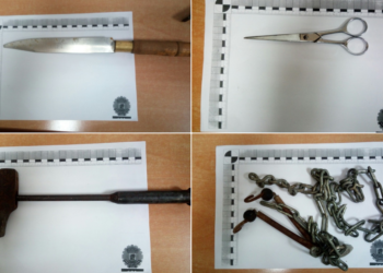 La policía interviene en una pelea vecinal en Vigo y denuncia a un hombre por posesión de armas