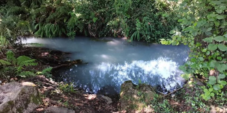 Denuncian vertidos al río en Vigo y señalan a los sondeos para el nuevo túnel a O Porriño