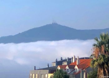 El Xaxán entre nubes