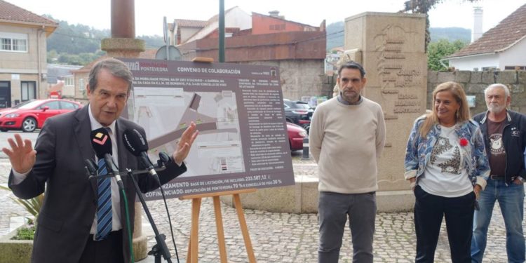 Concello e Deputación invisten 233.000 euros na mellora da estrada O Calvario-A Garrida