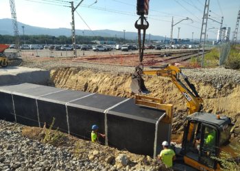 Las obras en el tramo ferroviario Guillarei-O Porriño obligarán a traslados por carretera este fin de semana