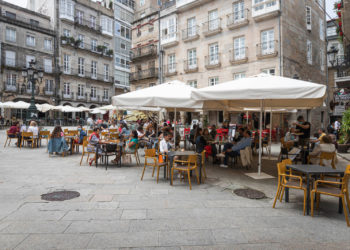 Diversión, competitividad e Historia de Vigo en la primera ‘street escape’ por el casco vello