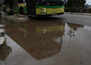 Los chaparrones nocturnos ya convierten a este jueves en el día más lluvioso del año en Vigo