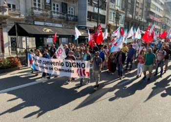 La CIG se manifiesta en Vigo para reivindicar “el espíritu del 72”, que tiene “plena vigencia”