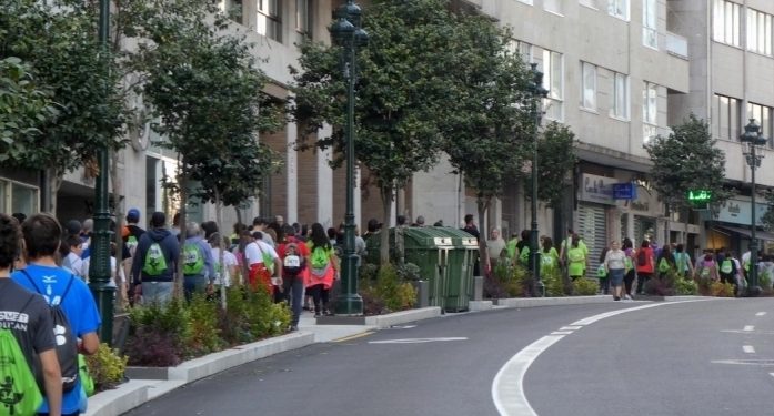 El Gran Vía de Vigo, punto de inscripción para la Marcha Aspanaex