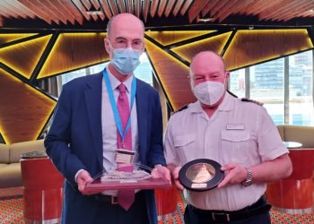 El puerto de Vigo recibe la escala inaugural del ‘Costa Diadema’, sustituto del ‘Costa Concordia’