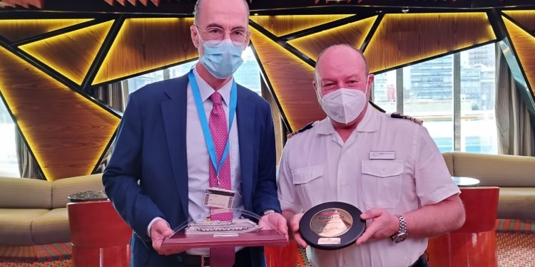 El puerto de Vigo recibe la escala inaugural del ‘Costa Diadema’, sustituto del ‘Costa Concordia’