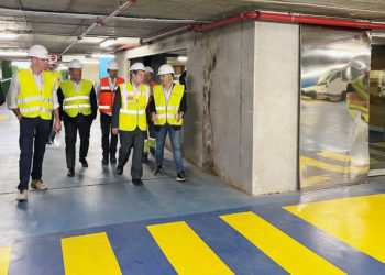 El aparcamiento robotizado de A Laxe será convencional, con 184 plazas, en marzo