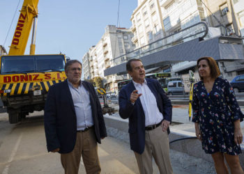 GALERÍA | Así están las obras en la Gran Vía de Vigo