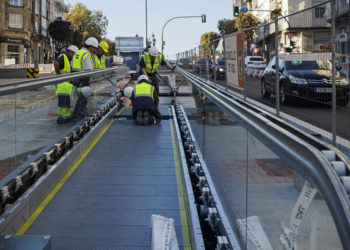 GALERÍA | Así están las obras en la Gran Vía de Vigo