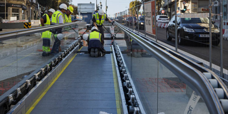 GALERÍA | Así están las obras en la Gran Vía de Vigo