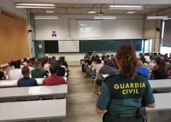 Más de 1.200 personas participan este fin de semana en Vigo en las oposiciones a la Guardia Civil