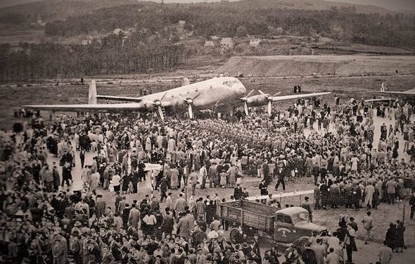 Peinador, un aeropuerto hecho a trabajos forzados