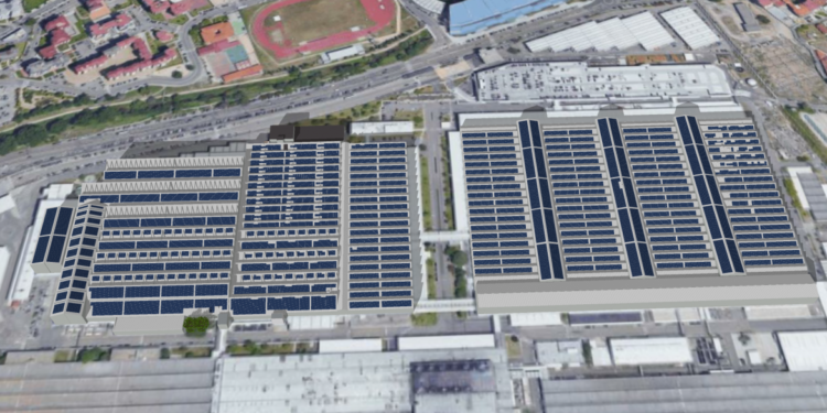 Stellantis Vigo implantará la mayor instalación de autoconsumo solar sobre cubierta de España