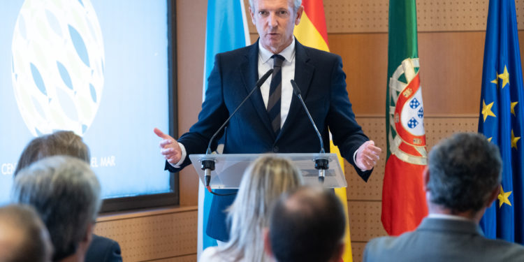 Rueda pide compromiso “ya” en el AVE Vigo-Oporto: “Lo digo ante mi Gobierno y ante los que vengan”