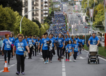 Vigo sale a la calle contra el cáncer: más de 4.000 participantes y triunfos de Tizón y Valiño