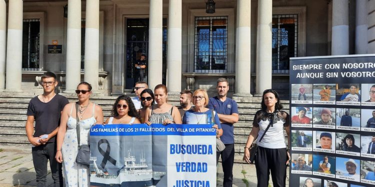 La Comisión de Peticiones del PE analiza la solicitud de las familias del ‘Pitanxo’ de bajar al pecio