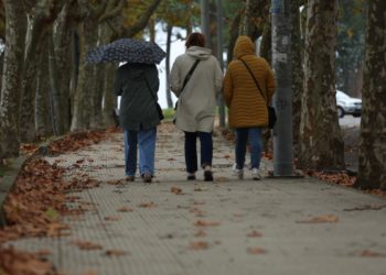 Nuevo aviso amarillo por lluvias en Vigo y su área tras caer 74 litros por metro cuadrado en dos días