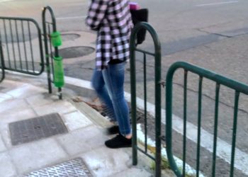 Un atajo en la Praza de España