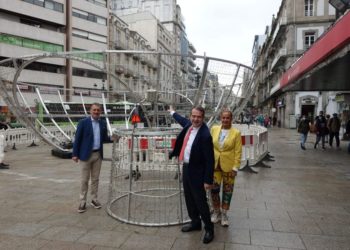 Caballero desvela la hora del encendido de la Navidad de Vigo