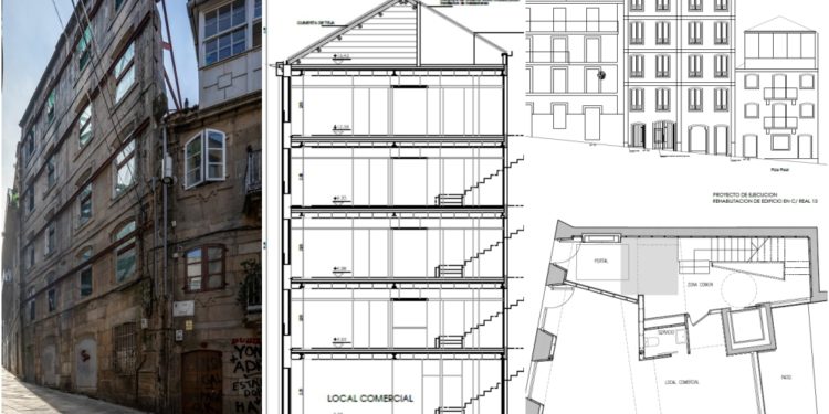 El Casco Vello de Vigo pone precio a cuatro nuevas viviendas en una de sus calles más emblemáticas