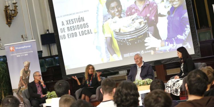 El modelo de compostaje de la Deputación de Pontevedra llegará a India con la Fundación Vicente Ferrer