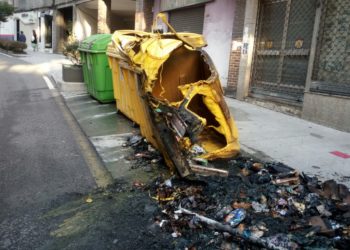 Vigo registra en lo que va de año hasta 75 contenedores quemados, 14 de ellos en septiembre