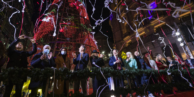 Caballero confirma la fecha del encendido de las luces de Navidad de Vigo
