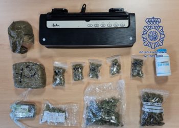 Detenido un hombre por vender hachís y marihuana en un piso del centro de Vigo