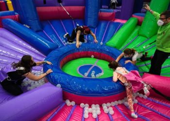 El parque de hinchables más grande de Europa vuelve a Vigo en Navidad