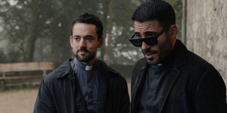 El área de Vigo se convierte en un plató de grabación con el rodaje de la serie ‘Los enviados’