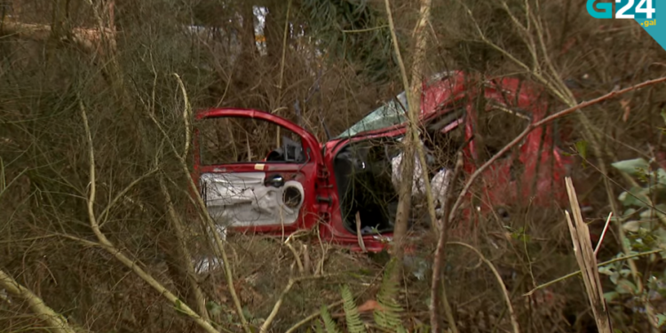 Fallece una persona y otras tres resultan heridas en una salida de vía entre Soutomaior y Pontevedra
