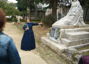 Las visitas teatralizadas al cementerio de Pereiró ofrecerán este año 1.500 plazas gratuitas