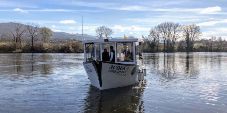 Las rutas gratuitas en barco por el Miño cierran su primera campaña con 5.400 participantes