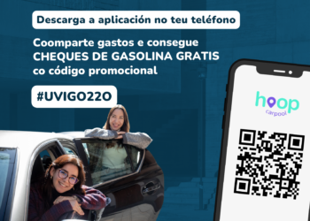 A UVigo súmase á iniciativa Comparte Coche a través da aplicación Hoop Carpool