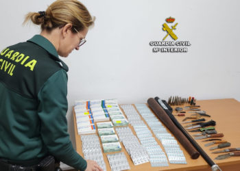 Intervienen en un local de copas de Baiona un lote de fármacos predispuestos para la venta
