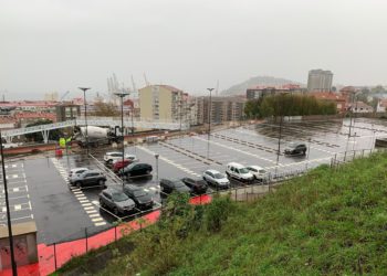 El aparcamiento exterior de Vialia Vigo, ya operativo con 200 plazas