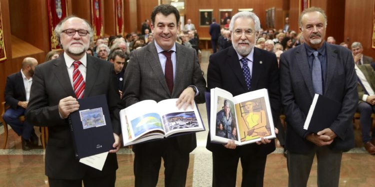 O Parlamento de Galicia abre en Vigo unha exposición itinerante que difundirá a súa colección de arte