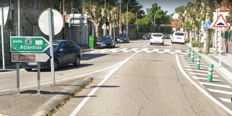 Cuatro personas heridas en cuatro accidentes de tráfico registrados en una hora en Vigo