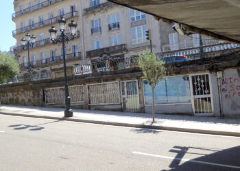 Antiguos comercios de la Rúa Alfonso XIII